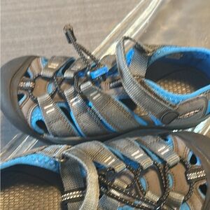 Keen Blue and Gray Sandals for Outdoor Adventures